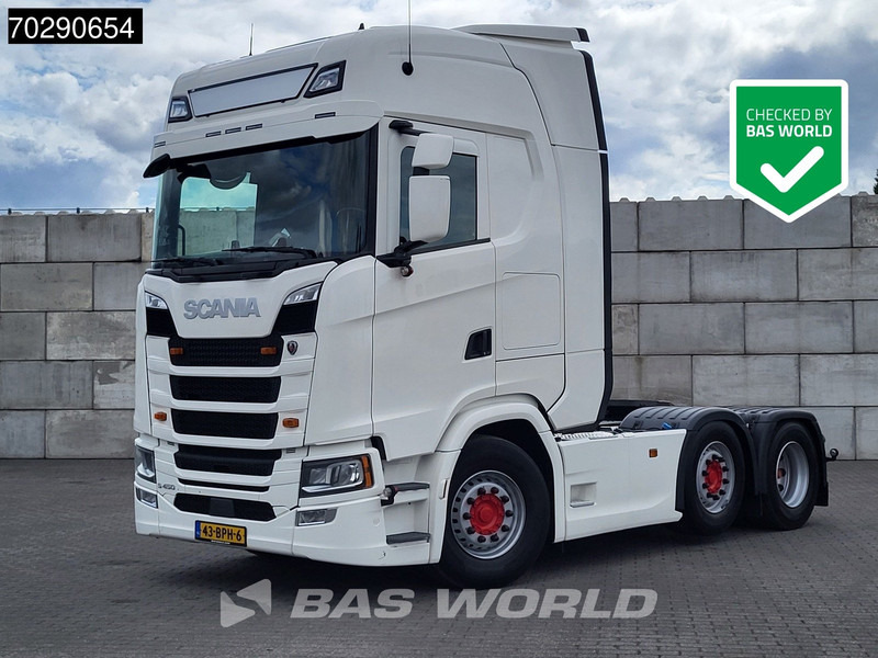Scania S450 S 6X2 NL-Truck APK '26 Retarder Full-Air Standklima Lift+Lenkachse 2xTanks Navi ACC - Cabeza tractora: foto 1 Scania S450 S 6X2 NL-Truck APK '26 Retarder Full-Air Standklima Lift+Lenkachse 2xTanks Navi ACC - Cabeza tractora: foto 1