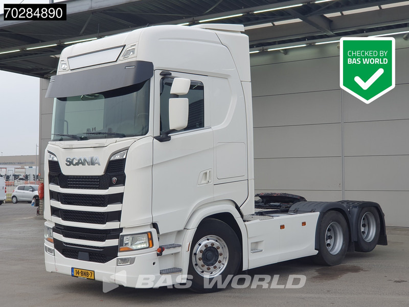 Cabeza tractora Scania S500 6X2 NL-Truck Retarder Full-Air 2x Tanks Liftachse Navi Standklima: foto 1