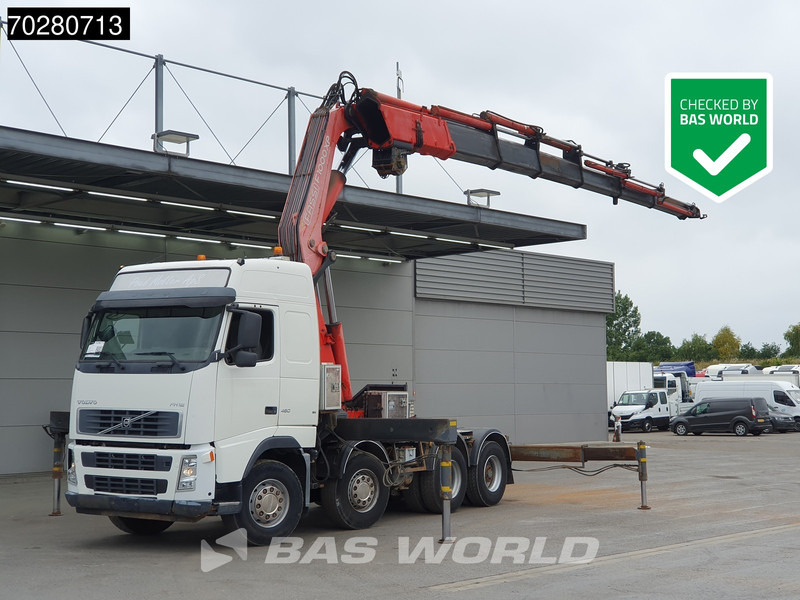 Volvo FH 460 FH 8X4 Manual Fassi F900A XP.27 Crane+Winch Big-Axle Lenkachse Kran Euro 3 - Cabeza tractora: foto 1 Volvo FH 460 FH 8X4 Manual Fassi F900A XP.27 Crane+Winch Big-Axle Lenkachse Kran Euro 3 - Cabeza tractora: foto 1
