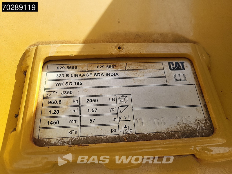 Excavadora de cadenas Caterpillar 323 D3: foto 15