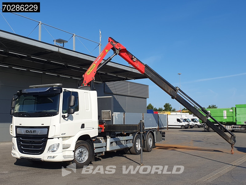 DAF CF 370 CF 6X2 Palfinger PK19.001 SLD D Kran Crane ACC Lift+lenkasche Euro 6 - Camión caja abierta, Camión grúa: foto 5 DAF CF 370 CF 6X2 Palfinger PK19.001 SLD D Kran Crane ACC Lift+lenkasche Euro 6 - Camión caja abierta, Camión grúa: foto 5