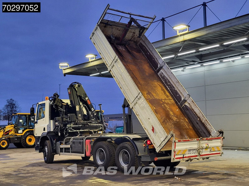 Camión volquete, Camión grúa DAF CF 370 CF 6X4 HIAB 144 BS-3 HIDUO Crane Kran 8m3 Tipper Big-Axle Steelsuspension Euro 6: foto 16 Camión volquete, Camión grúa DAF CF 370 CF 6X4 HIAB 144 BS-3 HIDUO Crane Kran 8m3 Tipper Big-Axle Steelsuspension Euro 6: foto 16