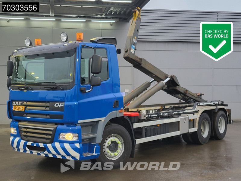 DAF CF85.360 6X2 VDL S-25-6400 containersystem Lift axle Automatic Euro 5 - Camión multibasculante: foto 1 DAF CF85.360 6X2 VDL S-25-6400 containersystem Lift axle Automatic Euro 5 - Camión multibasculante: foto 1