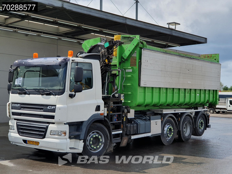 DAF CF85.360 8X2 NL-Truck HIAB 211 E-3 Hipro Crane + Hooklift Lift+steering Axle Automatic Euro 5 - Camión multibasculante, Camión grúa: foto 5 DAF CF85.360 8X2 NL-Truck HIAB 211 E-3 Hipro Crane + Hooklift Lift+steering Axle Automatic Euro 5 - Camión multibasculante, Camión grúa: foto 5