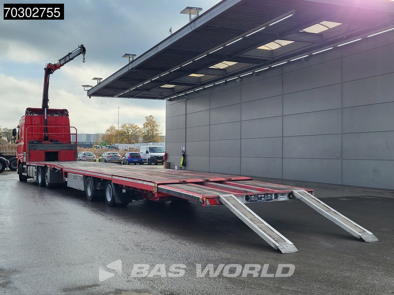 DAF XF 440 XF 6X2 NL-Truck Transporter APK HMF 900-K2 crane Winch Lift-Lenkachse Euro 6 - Camión caja abierta, Camión grúa: foto 3 DAF XF 440 XF 6X2 NL-Truck Transporter APK HMF 900-K2 crane Winch Lift-Lenkachse Euro 6 - Camión caja abierta, Camión grúa: foto 3