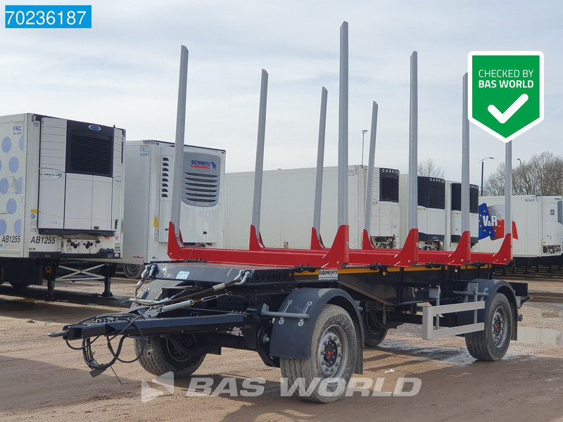 EUROMIX 2A-CAT NEW Wood Holztransport - Remolque maderero: foto 1 EUROMIX 2A-CAT NEW Wood Holztransport - Remolque maderero: foto 1