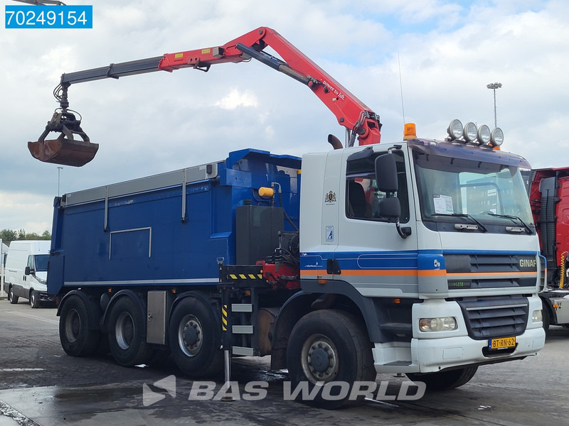 Ginaf X4243TS 8X4 NL-Truck HMF 1643-Z2 Kran Big-Axle Lift+Lenkachse Euro 5 - Camión volquete, Camión grúa: foto 5 Ginaf X4243TS 8X4 NL-Truck HMF 1643-Z2 Kran Big-Axle Lift+Lenkachse Euro 5 - Camión volquete, Camión grúa: foto 5