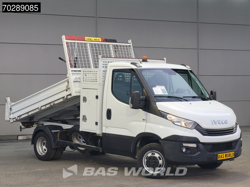 Iveco Daily 35C16 Kipper met Kraan Dubbellucht 3,5t Trekhaak Airco Cruise Camera Euro6 Crane Kran Kranwagen 2m3 A/C Towbar Cruise control - Furgoneta basculante: foto 3 Iveco Daily 35C16 Kipper met Kraan Dubbellucht 3,5t Trekhaak Airco Cruise Camera Euro6 Crane Kran Kranwagen 2m3 A/C Towbar Cruise control - Furgoneta basculante: foto 3