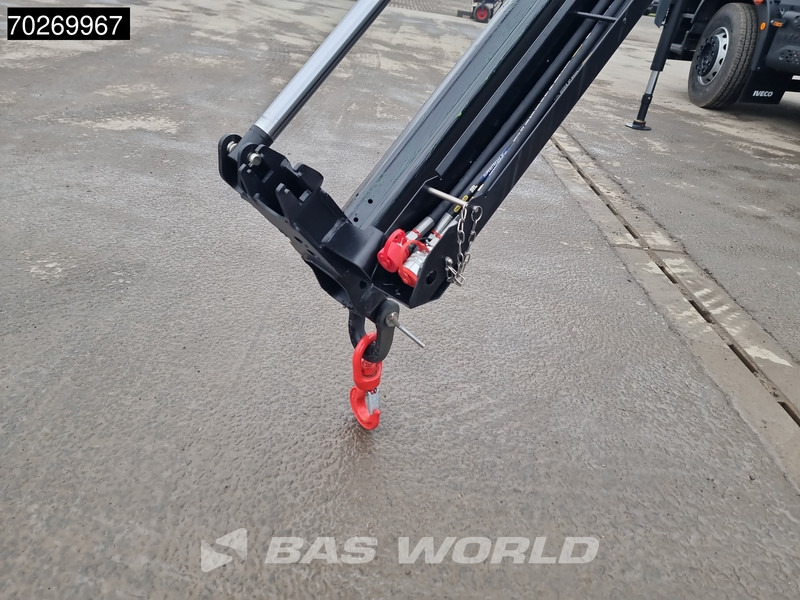 Camión volquete, Camión grúa Iveco Eurocargo 180E320 4X2 Steelsuspension 3-Seiten Palfinger PK12.501 Euro 6: foto 6