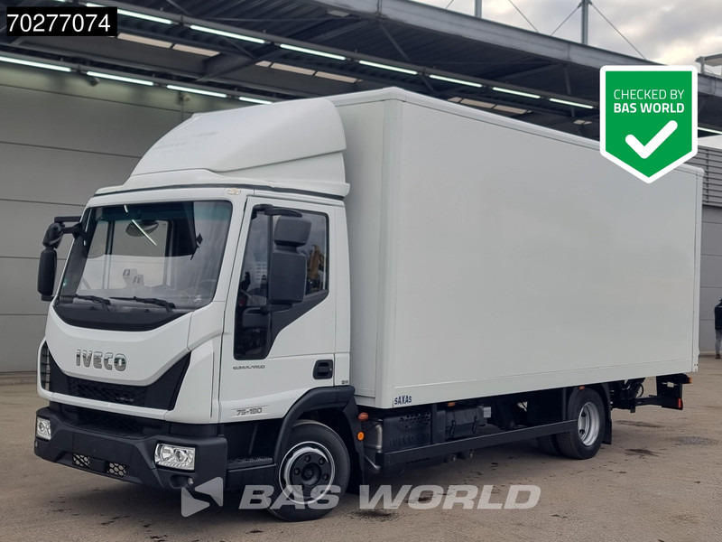 Iveco Eurocargo 75E190 4X2 7.5tonner Automatic Ladebordwand Euro 6 - Camión caja cerrada: foto 1 Iveco Eurocargo 75E190 4X2 7.5tonner Automatic Ladebordwand Euro 6 - Camión caja cerrada: foto 1
