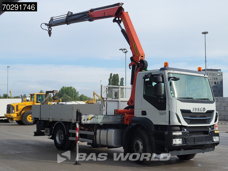 Iveco Stralis 310 4X2 Palfinger PK16002 Crane 5th+6th function Rotator Steelsuspension - Camión caja abierta, Camión grúa: foto 2 Iveco Stralis 310 4X2 Palfinger PK16002 Crane 5th+6th function Rotator Steelsuspension - Camión caja abierta, Camión grúa: foto 2
