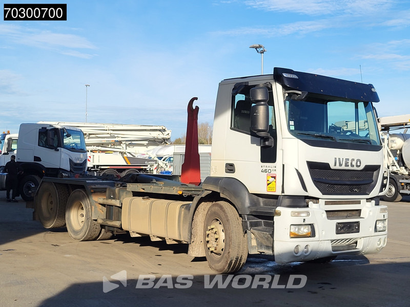 Camión multibasculante Iveco Stralis 460 Stralis 6X2 20 tons Dalby XHM3C20K Containersystem Lift-Axle Manual Euro 6: foto 14