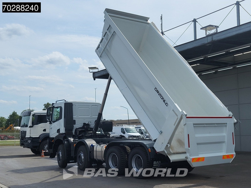 Iveco T-WAY 450 8X4 New! 20m3 Cantoni Tipper Steelsuspension Big-Axle Automatic Euro 6 - Camión volquete: foto 3 Iveco T-WAY 450 8X4 New! 20m3 Cantoni Tipper Steelsuspension Big-Axle Automatic Euro 6 - Camión volquete: foto 3