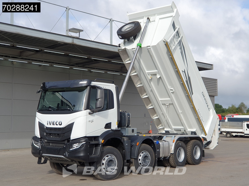 Iveco T-Way 450 8X4 NEW! 20m3 Cantoni tipper Steelsuspension Big-Axle Automatic Euro 6 - Camión volquete: foto 3 Iveco T-Way 450 8X4 NEW! 20m3 Cantoni tipper Steelsuspension Big-Axle Automatic Euro 6 - Camión volquete: foto 3