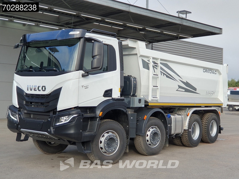 Iveco T-Way 450 8X4 New! 20m3 Cantoni Tipper Steelsuspension Big-Axle Euro 6 - Camión volquete: foto 5 Iveco T-Way 450 8X4 New! 20m3 Cantoni Tipper Steelsuspension Big-Axle Euro 6 - Camión volquete: foto 5