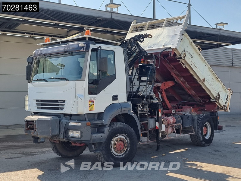 Leasing de Iveco Trakker 310 4X4 Atlas 145.2-A2 Kran Crane 4x4 Big axle 6m3 3 sided tipper Euro 4 Iveco Trakker 310 4X4 Atlas 145.2-A2 Kran Crane 4x4 Big axle 6m3 3 sided tipper Euro 4: foto 8