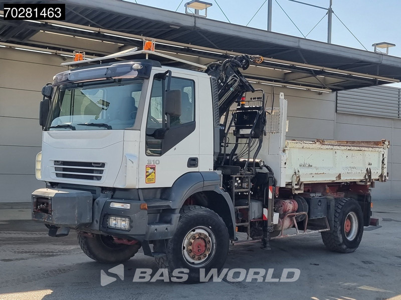 Leasing de Iveco Trakker 310 4X4 Atlas 145.2-A2 Kran Crane 4x4 Big axle 6m3 3 sided tipper Euro 4 Iveco Trakker 310 4X4 Atlas 145.2-A2 Kran Crane 4x4 Big axle 6m3 3 sided tipper Euro 4: foto 14