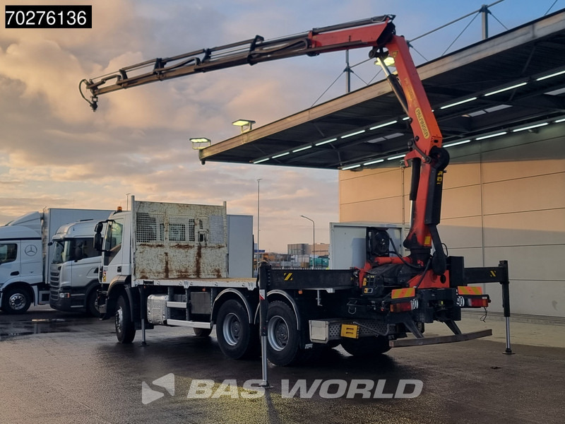 Iveco Trakker 360 6X4 Palfinger PK 18502 SH D Kran Crane Big axle Euro 6 - Camión caja abierta, Camión grúa: foto 2 Iveco Trakker 360 6X4 Palfinger PK 18502 SH D Kran Crane Big axle Euro 6 - Camión caja abierta, Camión grúa: foto 2