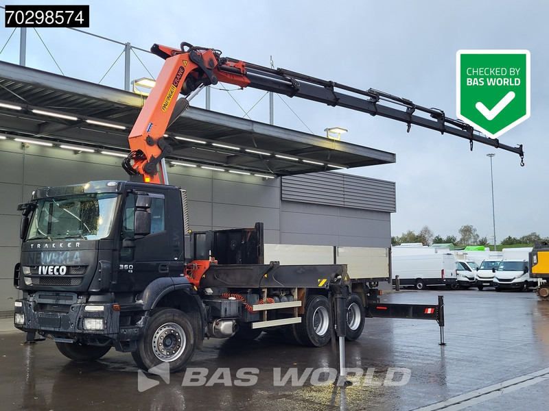 Iveco Trakker 360 6X4 Palfinger PK44002 Crane 8x Extensions Full Steel Big-Axle Manual Euro 5 - Camión caja abierta, Camión grúa: foto 1 Iveco Trakker 360 6X4 Palfinger PK44002 Crane 8x Extensions Full Steel Big-Axle Manual Euro 5 - Camión caja abierta, Camión grúa: foto 1