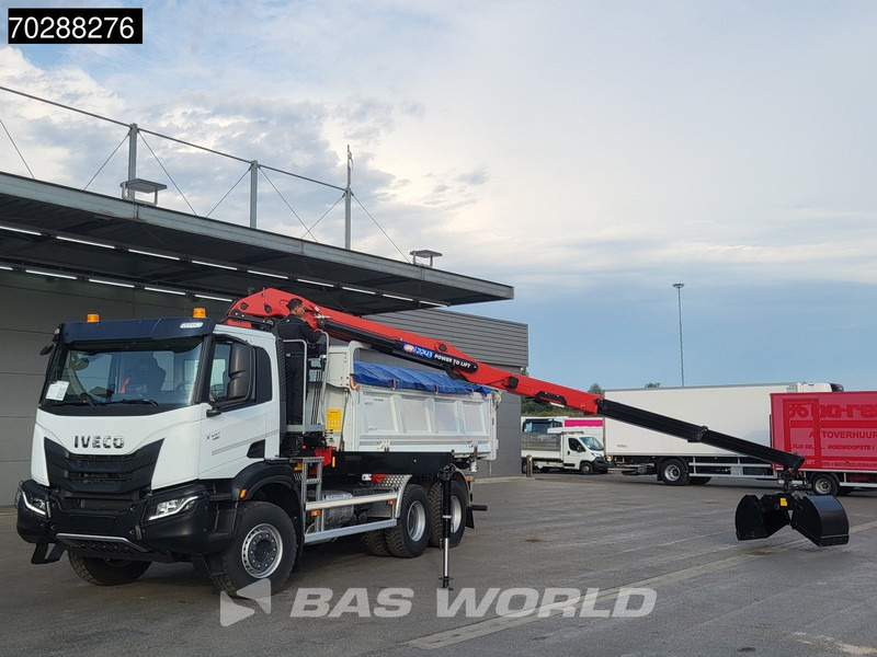 Iveco X-Way 480 6X4 NEW! HMF 2243Z-RCS Z-Crane kran 12m3 KH-Kipper Retarder Big-Axle - Camión volquete, Camión grúa: foto 5 Iveco X-Way 480 6X4 NEW! HMF 2243Z-RCS Z-Crane kran 12m3 KH-Kipper Retarder Big-Axle - Camión volquete, Camión grúa: foto 5
