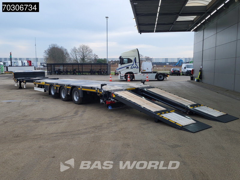 Kässbohrer LB3E NEW Steering+Lift Axle Extendable Ramps - Semirremolque góndola rebajadas: foto 3 Kässbohrer LB3E NEW Steering+Lift Axle Extendable Ramps - Semirremolque góndola rebajadas: foto 3