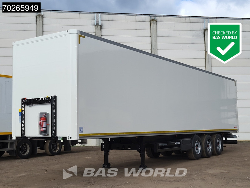 Kögel S24-1 3 axles NEW Koffer Liftachse 92m3 - Semirremolque caja cerrada: foto 1 Kögel S24-1 3 axles NEW Koffer Liftachse 92m3 - Semirremolque caja cerrada: foto 1