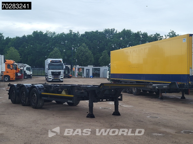 Kögel S24-2 TUV 03/26 2x20ft 1x30ft 1x40ft SAF - Semirremolque portacontenedore/ Intercambiable: foto 3 Kögel S24-2 TUV 03/26 2x20ft 1x30ft 1x40ft SAF - Semirremolque portacontenedore/ Intercambiable: foto 3