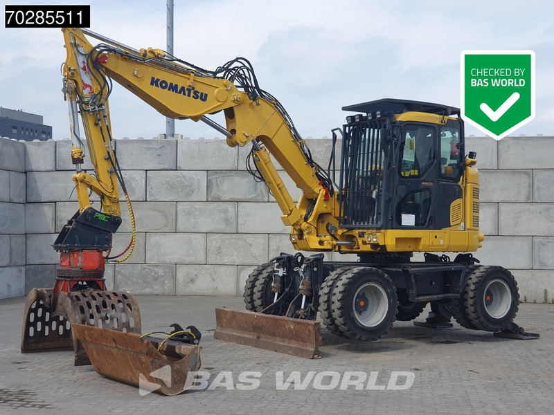 Komatsu PW118 MR -11 - Excavadora de ruedas: foto 1 Komatsu PW118 MR -11 - Excavadora de ruedas: foto 1