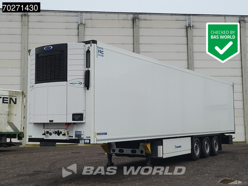Krone Carrier Vector 1550 NEW Liftachse Palettenkasten - Semirremolque frigorífico: foto 1 Krone Carrier Vector 1550 NEW Liftachse Palettenkasten - Semirremolque frigorífico: foto 1