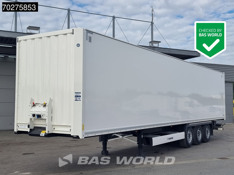 Semirremolque caja cerrada Krone SD Liftachse 92m3: foto 1