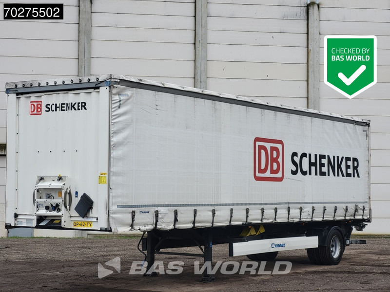 Krone SE City Tailgate Sliding Roof Anti vandalism Steering Axle - Semirremolque lona: foto 1 Krone SE City Tailgate Sliding Roof Anti vandalism Steering Axle - Semirremolque lona: foto 1