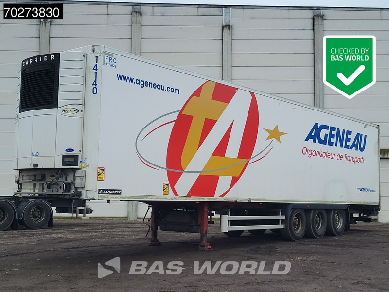 LAMBERET Carrier Vector 1850 Ladebordwande Blumenbreit Tailgate - Semirremolque frigorífico: foto 1 LAMBERET Carrier Vector 1850 Ladebordwande Blumenbreit Tailgate - Semirremolque frigorífico: foto 1