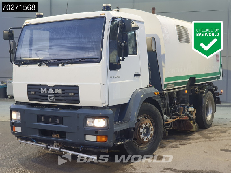 MAN LE 15.250 4X2 Eurovoirie Sweeper Manual Steelsuspension Euro 3 - Barredora vial: foto 1 MAN LE 15.250 4X2 Eurovoirie Sweeper Manual Steelsuspension Euro 3 - Barredora vial: foto 1