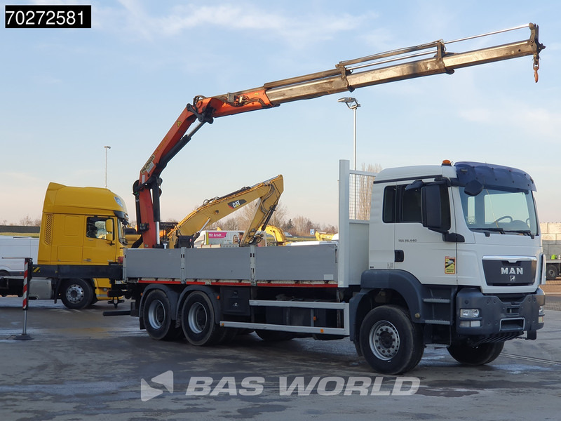 MAN TGS 26.440 6X4 Palfinger PK18002 EH Kran Crane Manual Remote Euro 5 - Camión caja abierta, Camión grúa: foto 5 MAN TGS 26.440 6X4 Palfinger PK18002 EH Kran Crane Manual Remote Euro 5 - Camión caja abierta, Camión grúa: foto 5