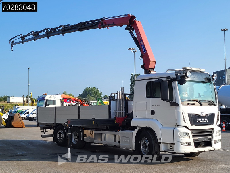 MAN TGS 26.460 TGS 6X2 Retarder HMF 2120K 6x Extensions Crane Kran Navi Euro 6 - Camión caja abierta, Camión grúa: foto 3 MAN TGS 26.460 TGS 6X2 Retarder HMF 2120K 6x Extensions Crane Kran Navi Euro 6 - Camión caja abierta, Camión grúa: foto 3