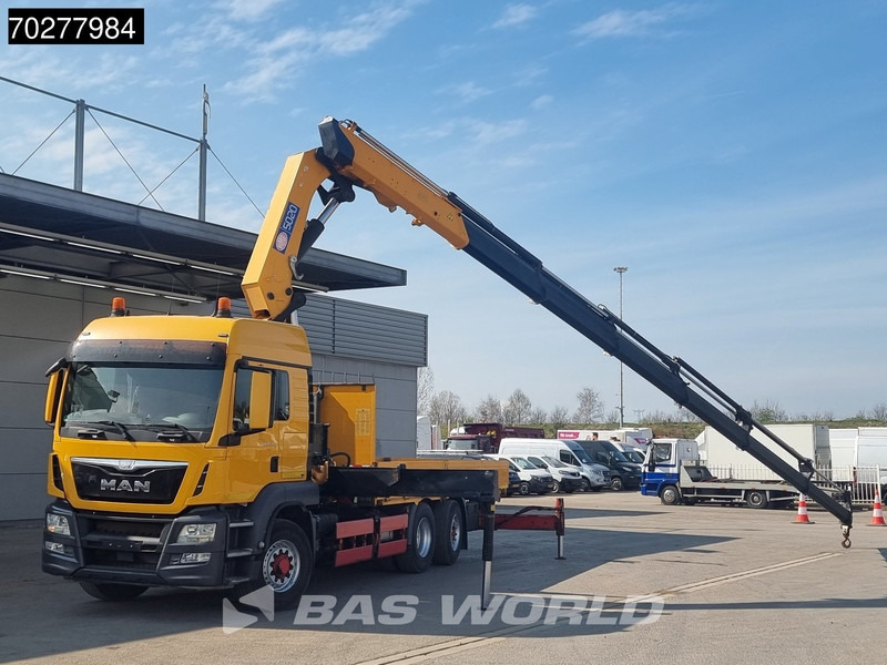MAN TGS 26.480 6X4 HMF 5020 K6 Crane Kran 6x2H4 Hydrodrive Euro 6 - Camión caja abierta, Camión grúa: foto 3 MAN TGS 26.480 6X4 HMF 5020 K6 Crane Kran 6x2H4 Hydrodrive Euro 6 - Camión caja abierta, Camión grúa: foto 3