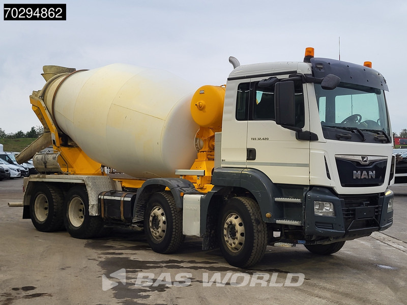 MAN TGS 32.420 8X4 9m3 Stetter Mixer Steel Suspension Automatic Euro 6 - Camión hormigonera: foto 3 MAN TGS 32.420 8X4 9m3 Stetter Mixer Steel Suspension Automatic Euro 6 - Camión hormigonera: foto 3