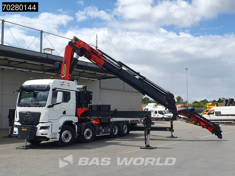 MAN TGS 35.520 8X4 Palfinger PK135.002 TEC 7 Kran Crane Hydrodrive Lift+steering axle Navi LED Euro 6 - Camión caja abierta, Camión grúa: foto 5 MAN TGS 35.520 8X4 Palfinger PK135.002 TEC 7 Kran Crane Hydrodrive Lift+steering axle Navi LED Euro 6 - Camión caja abierta, Camión grúa: foto 5