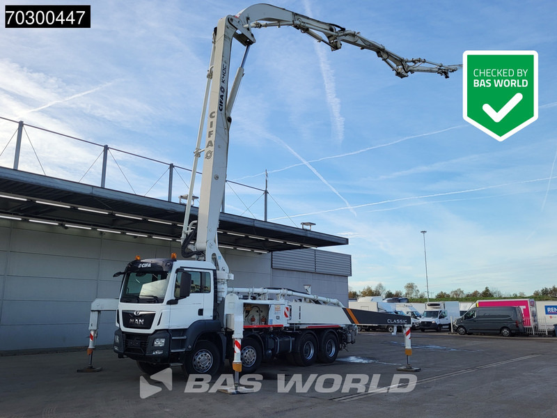 MAN TGS 41.460 8X4 CIFA K40C-PU1607 Pump 935hours! Big-Axle Steelsuspension Euro 6 - Camión bomba de hormigón: foto 1 MAN TGS 41.460 8X4 CIFA K40C-PU1607 Pump 935hours! Big-Axle Steelsuspension Euro 6 - Camión bomba de hormigón: foto 1