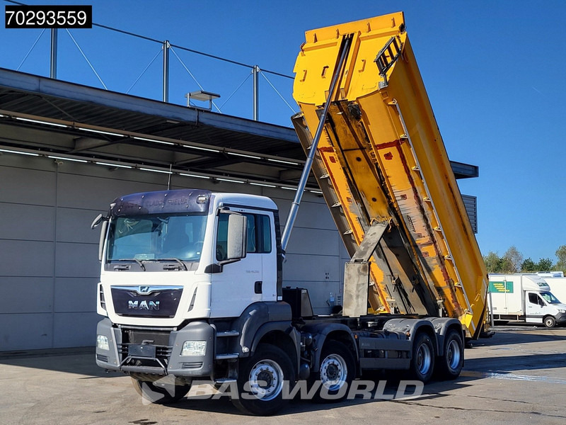 MAN TGS 41.510 8X4 19m3 Meiller tipper Steelsuspension Manual Big-Axle Euro 6 - Camión volquete: foto 3 MAN TGS 41.510 8X4 19m3 Meiller tipper Steelsuspension Manual Big-Axle Euro 6 - Camión volquete: foto 3