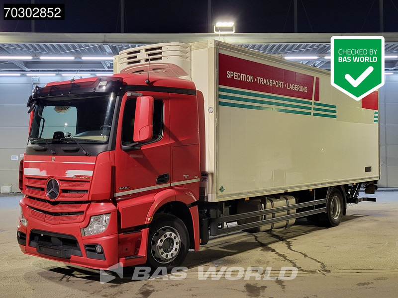 Mercedes-Benz Actros 1830 4X2 Mitsubishi 7C cooler 1500kg Ladebordwand Automatic Euro 6 - Camión frigorífico: foto 1 Mercedes-Benz Actros 1830 4X2 Mitsubishi 7C cooler 1500kg Ladebordwand Automatic Euro 6 - Camión frigorífico: foto 1