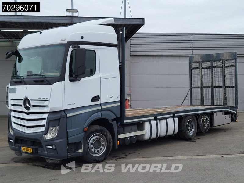 Mercedes-Benz Actros 2543 Actros 6X2 NL-Truck Machine transporter oprijwagen Retarder Lift-Axle ACC Euro 6 - Camión caja abierta: foto 3 Mercedes-Benz Actros 2543 Actros 6X2 NL-Truck Machine transporter oprijwagen Retarder Lift-Axle ACC Euro 6 - Camión caja abierta: foto 3