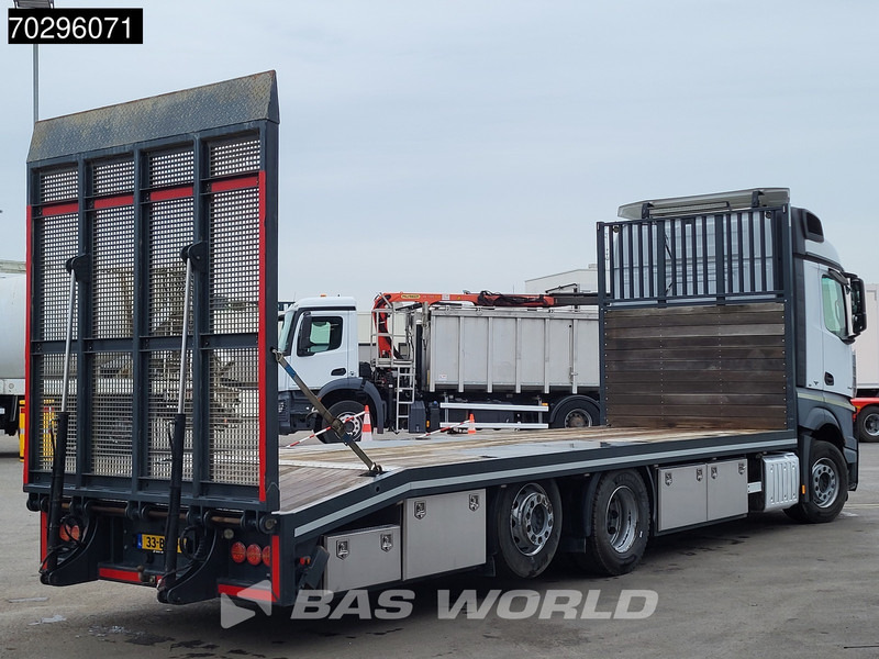 Camión caja abierta Mercedes-Benz Actros 2543 Actros 6X2 NL-Truck Machine transporter oprijwagen Retarder Lift-Axle ACC Euro 6: foto 7