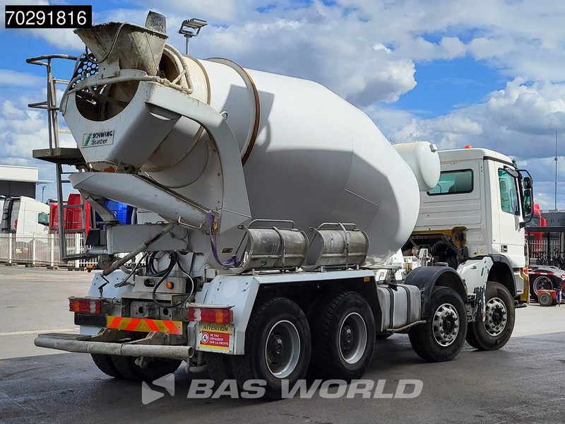 Mercedes-Benz Actros 3236 8X4 9M3 Stetter Mixer Big-Axle 3-Pedals Steelsuspension Euro 3 - Camión hormigonera: foto 5 Mercedes-Benz Actros 3236 8X4 9M3 Stetter Mixer Big-Axle 3-Pedals Steelsuspension Euro 3 - Camión hormigonera: foto 5