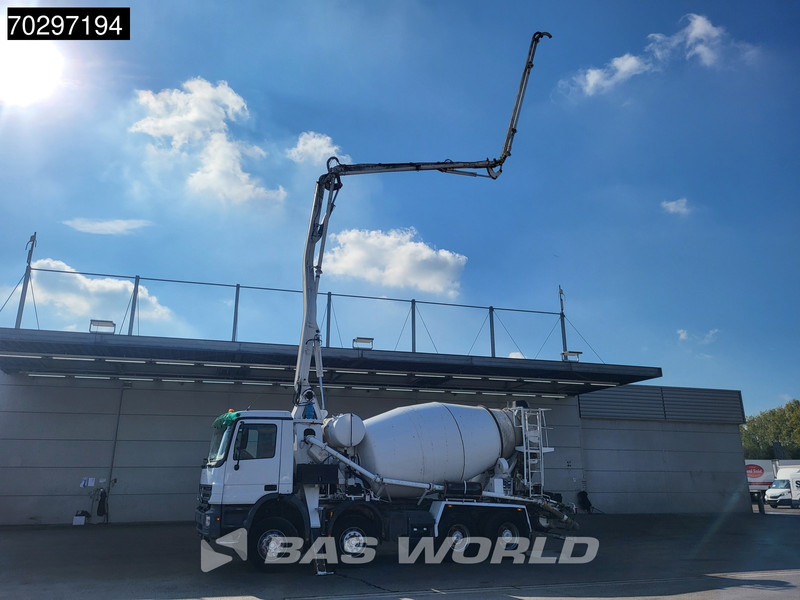 Mercedes-Benz Actros 3236 8X4 Mecbo M 23.3/100-BZ PUMI Big-Axle Steelsuspension 3-Pedals Euro 3 - Camión bomba de hormigón: foto 5 Mercedes-Benz Actros 3236 8X4 Mecbo M 23.3/100-BZ PUMI Big-Axle Steelsuspension 3-Pedals Euro 3 - Camión bomba de hormigón: foto 5