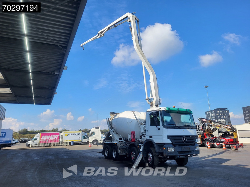 Mercedes-Benz Actros 3236 8X4 Mecbo M 23.3/100-BZ PUMI Big-Axle Steelsuspension 3-Pedals Euro 3 - Camión bomba de hormigón: foto 3 Mercedes-Benz Actros 3236 8X4 Mecbo M 23.3/100-BZ PUMI Big-Axle Steelsuspension 3-Pedals Euro 3 - Camión bomba de hormigón: foto 3