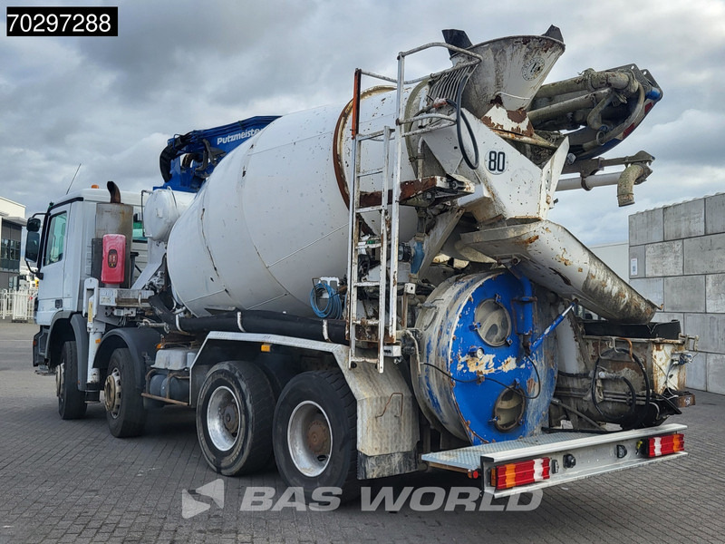 Mercedes-Benz Actros 3241 8X4 Putzmeister TMM 21 +7m3 Liebherr PUMI Steelsuspension 3-Pedals Euro 3 - Camión bomba de hormigón: foto 2 Mercedes-Benz Actros 3241 8X4 Putzmeister TMM 21 +7m3 Liebherr PUMI Steelsuspension 3-Pedals Euro 3 - Camión bomba de hormigón: foto 2