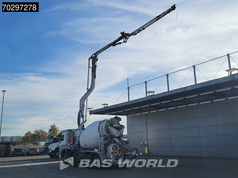 Mercedes-Benz Actros 3241 8X4 Putzmeister TMM 21-G2 PUMI 7m3 Mixer Big-Axle Steelsuspension 3-Pedals Euro 3 - Camión bomba de hormigón: foto 5 Mercedes-Benz Actros 3241 8X4 Putzmeister TMM 21-G2 PUMI 7m3 Mixer Big-Axle Steelsuspension 3-Pedals Euro 3 - Camión bomba de hormigón: foto 5