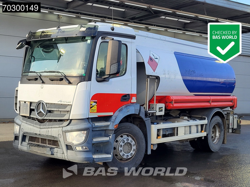 Mercedes-Benz Antos 1824 4X2 13.500Liter Fuel tanker ADR Automatic Euro 6 - Camión cisterna: foto 1 Mercedes-Benz Antos 1824 4X2 13.500Liter Fuel tanker ADR Automatic Euro 6 - Camión cisterna: foto 1