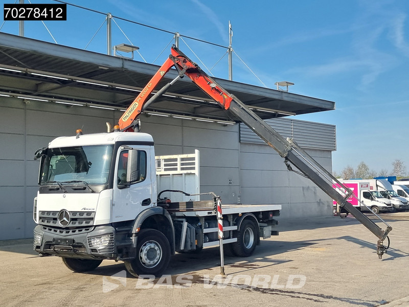 Mercedes-Benz Arocs 1830 4X2 Palfinger PK12.002 EH B Remote Full Steel Big-Axle Euro 6 - Camión caja abierta, Camión grúa: foto 5 Mercedes-Benz Arocs 1830 4X2 Palfinger PK12.002 EH B Remote Full Steel Big-Axle Euro 6 - Camión caja abierta, Camión grúa: foto 5
